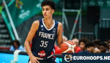 Zaccharie Risacher and France get the job done againt Great Britain