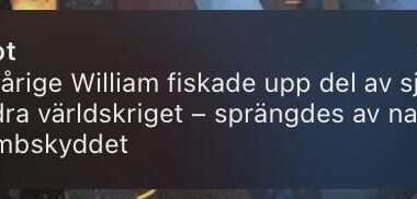 Kunde han inte ha fått beröm istället?