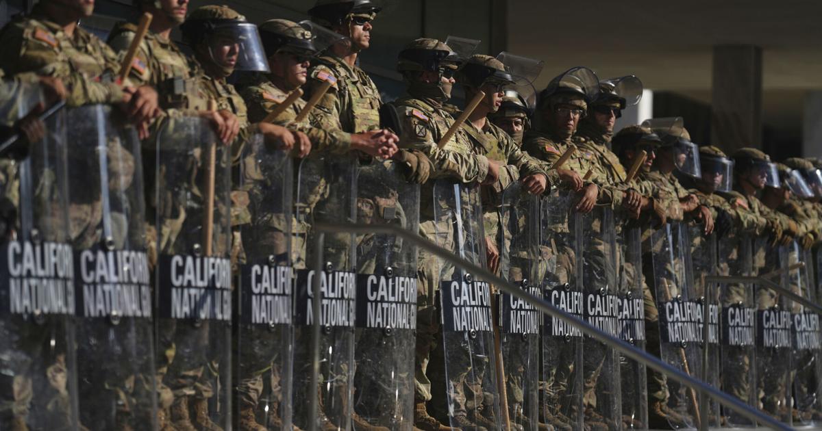 Pentagon pulls back more National Guard troops and leaves behind 250 in Los Angeles | Ap
