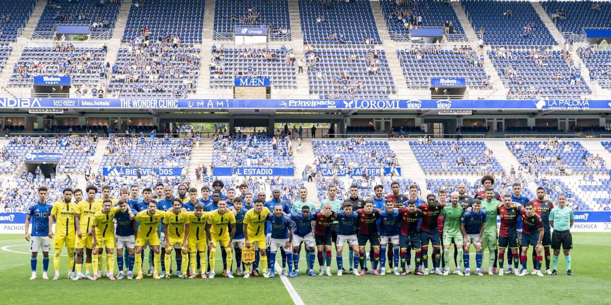 El Génova se impone a Villarreal y Oviedo en el triangular del Carlos Tartiere