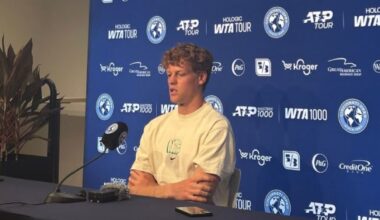 Sinner, la conferenza stampa da Cincinnati: «Il gomito sta bene. A Wimbledon ho sorpreso anche me stesso»