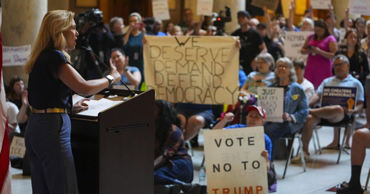 JD Vance visits Indiana as Trump mulls a new census and pushes for GOP-led redistricting | News