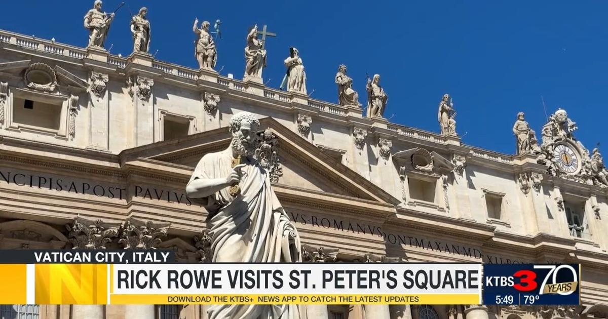 Rick Rowe visits St. Peter's Square in Vatican City | Community