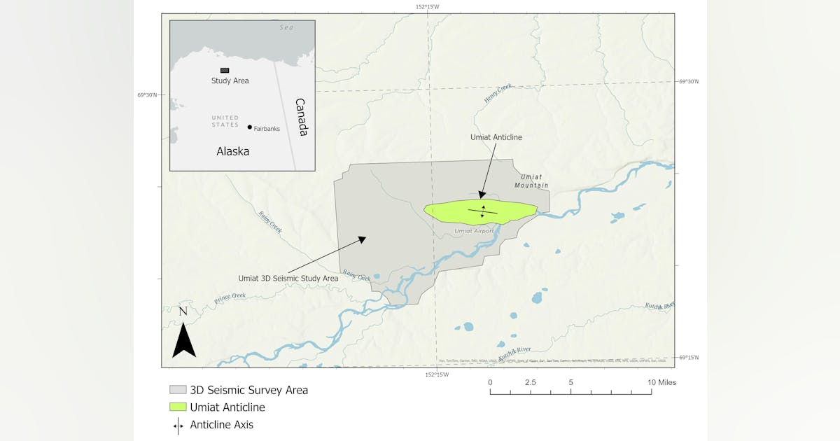 Seismic anomalies expand Alaska’s Umiat Anticline potential