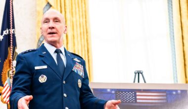 Top Air Force general to exit in Hegseth’s latest shake-up of Pentagon