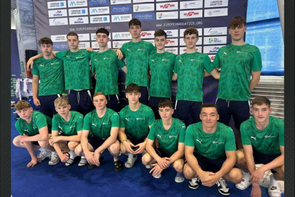 Westmeath Athlete Competes For Ireland At European Aquatics U18 Boy's Championships