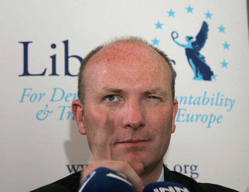Declan Ganley. Photograph: Cyril Byrne