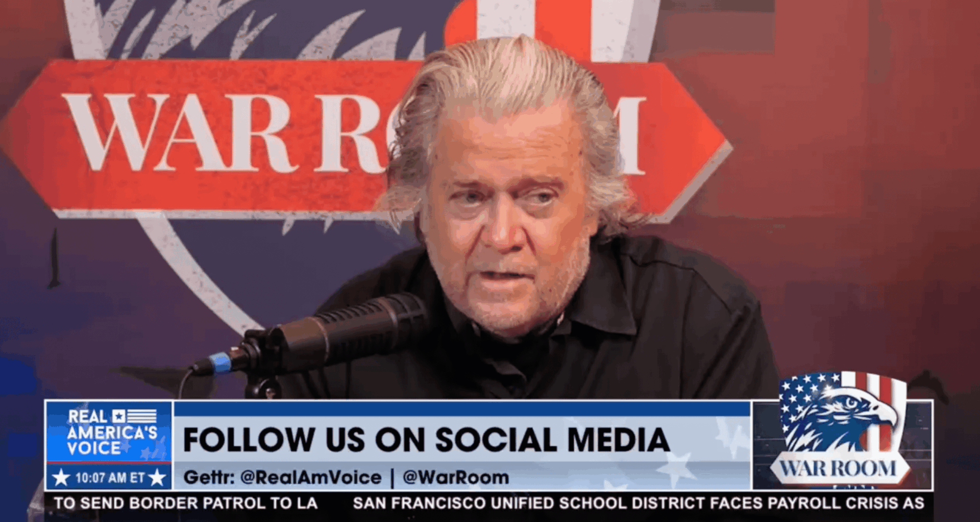 Steve Bannon says ICE agents will be near polling places: "If you don't have an ID — if you're not a citizen — you're not voting"
