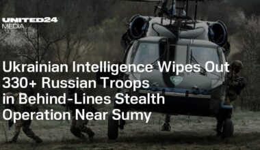 Ukrainian Intelligence Wipes Out 330+ Russian Troops in Behind-Lines Stealth Operation Near Sumy