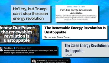 Stop saying "the clean energy revolution is inevitable"