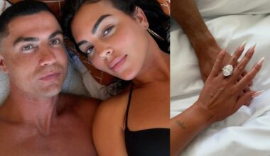 Susižadėjo Cristiano Ronaldo ir Georgina Rodriguez: parodė milžinišką žiedą