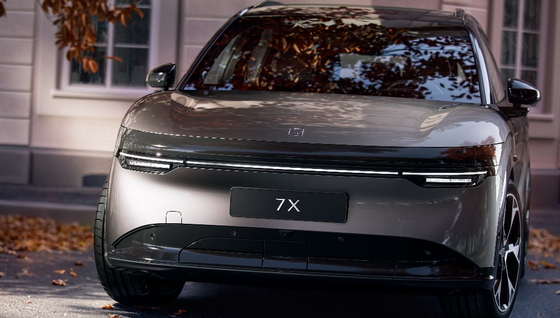 Zeekr's 7X mid-size SUV, which is rumored to be the first model to enter the Korean market. [JOONGANG ILBO]