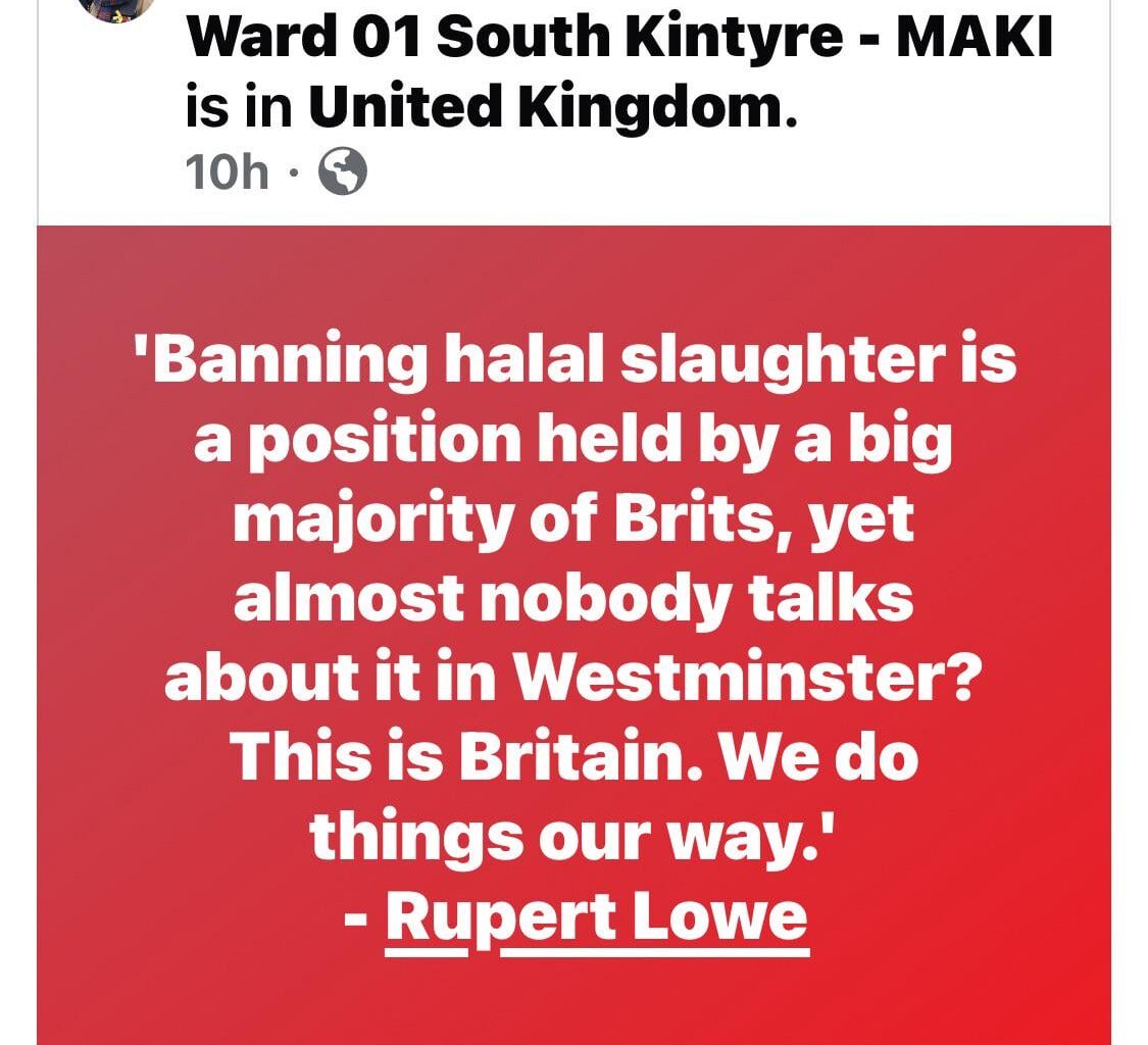 Are Halal Butchers prevalent in rural areas