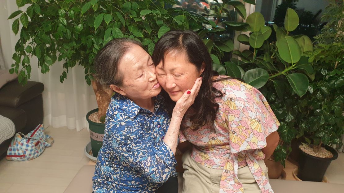 After 51 years apart, Nielsen reunited with her birth mother in 2024.