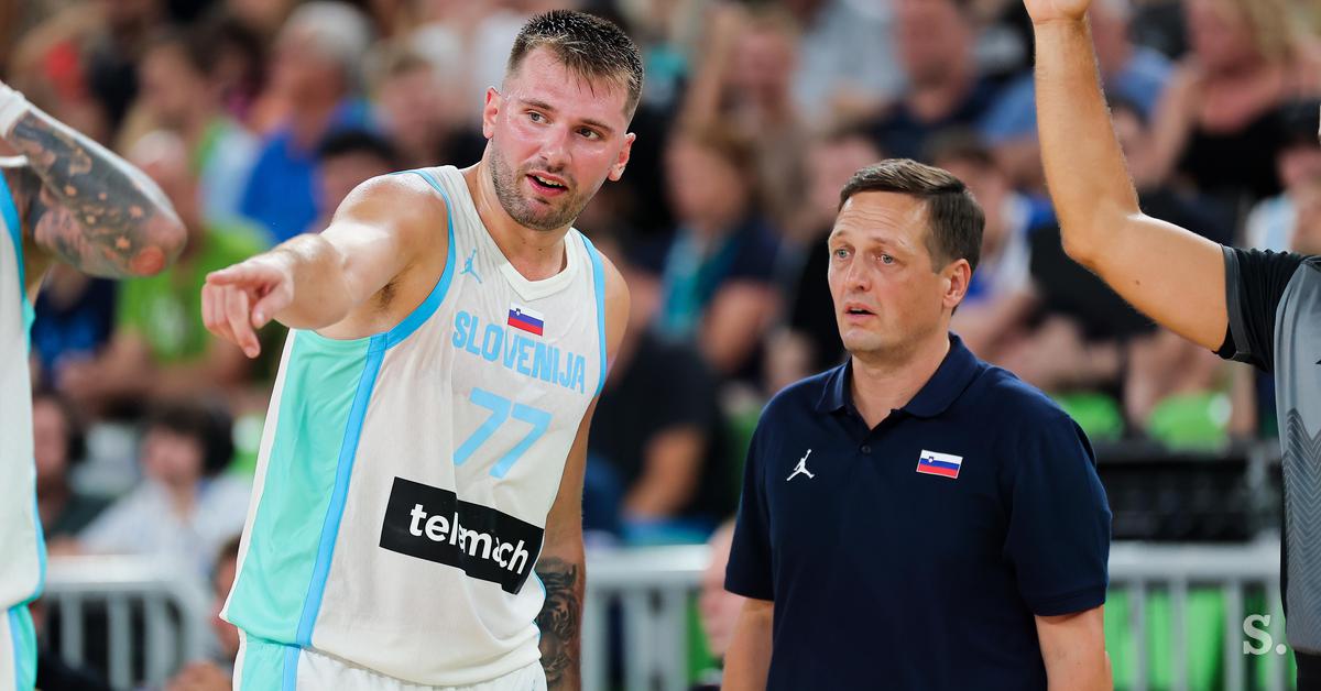 Dončić po neugodnem udarcu s klopi pospremil poraz z Latvijo