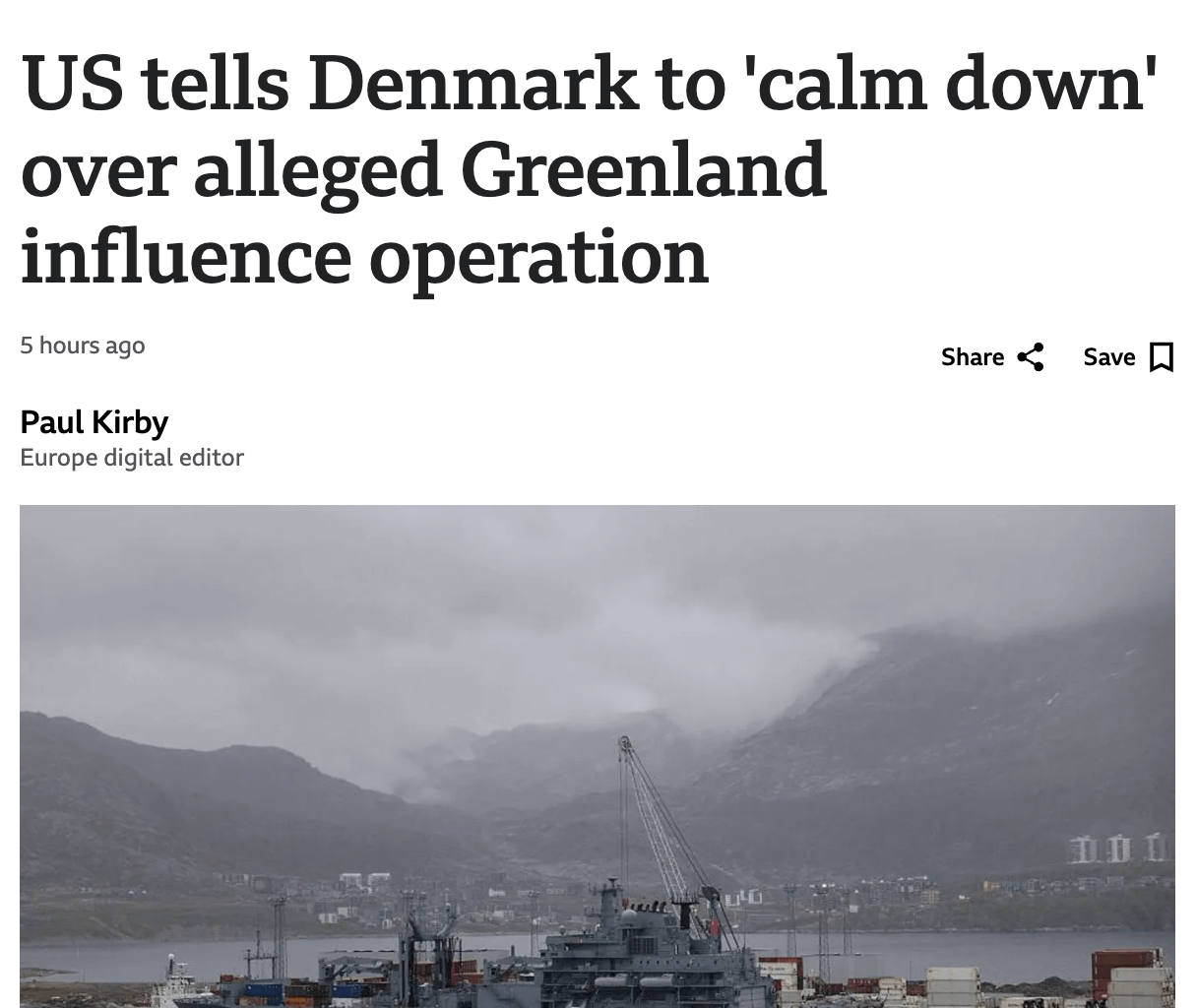 Calm down Denmark! Just relax and spread your butt cheeks.