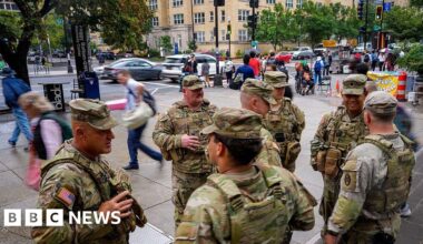 National Guard in Washington DC to be armed amid crime crackdown