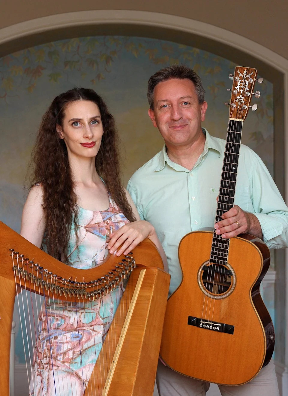 Lily Neill and Clive Carroll.