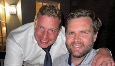 JD Vance meets The Apprentice star Tom Skinner for ‘BBQ & a few beers’ after friendship formed online