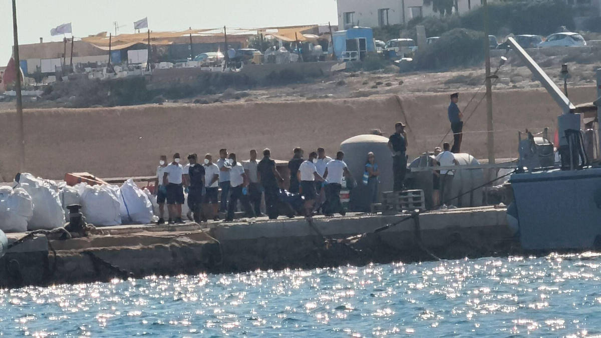 Newborn baby among at least 27 dead after migrant boat capsizes off the coast of Italy