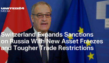 Switzerland Expands Sanctions on Russia With New Asset Freezes and Tougher Trade Restrictions — UNITED24 Media