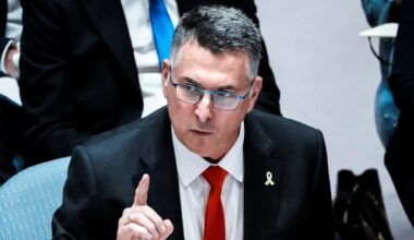 Israeli Foreign Minister Saar says there will not be a Palestinian state