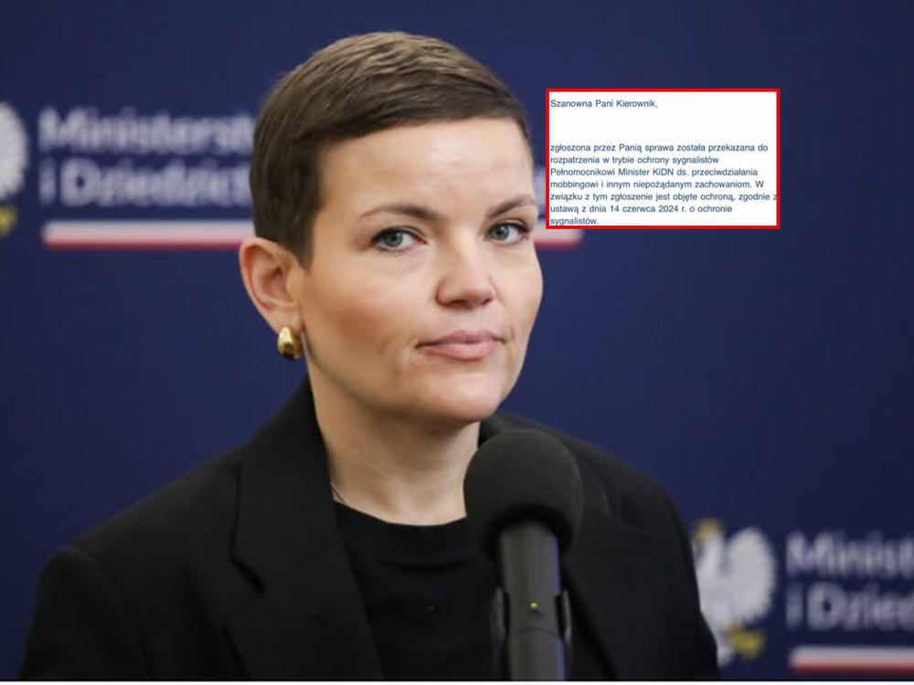 Wyciek z ministerstwa kultury. Sygnalistka straciła pracę, resort zabrał jej ochronę prawną, bo udzielił jej przez pomyłkę