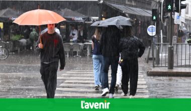 Météo en Belgique : les averses jouent les prolongations ce vendredi, l'alerte jaune en province de Liège en vigueur jusqu'à 19h
