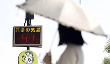 Japan meldet Rekordtemperatur von 41,8 Grad