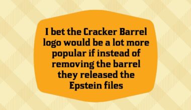 Meanwhile, over at Crackle Barrel