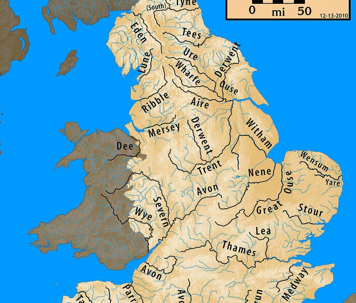 I've seen people walk across the UK in a straight line, but what about across the UK without crossing a river