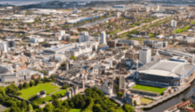Largest settlements in Wales