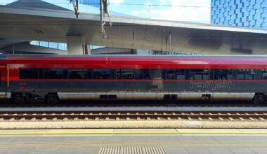 Man locked out of carriage during smoke break survives clinging onto Austrian high-speed train