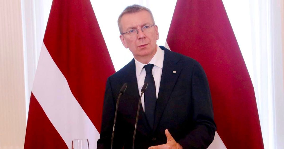 Defense: Latvia's president wants to strengthen eastern border against attacks