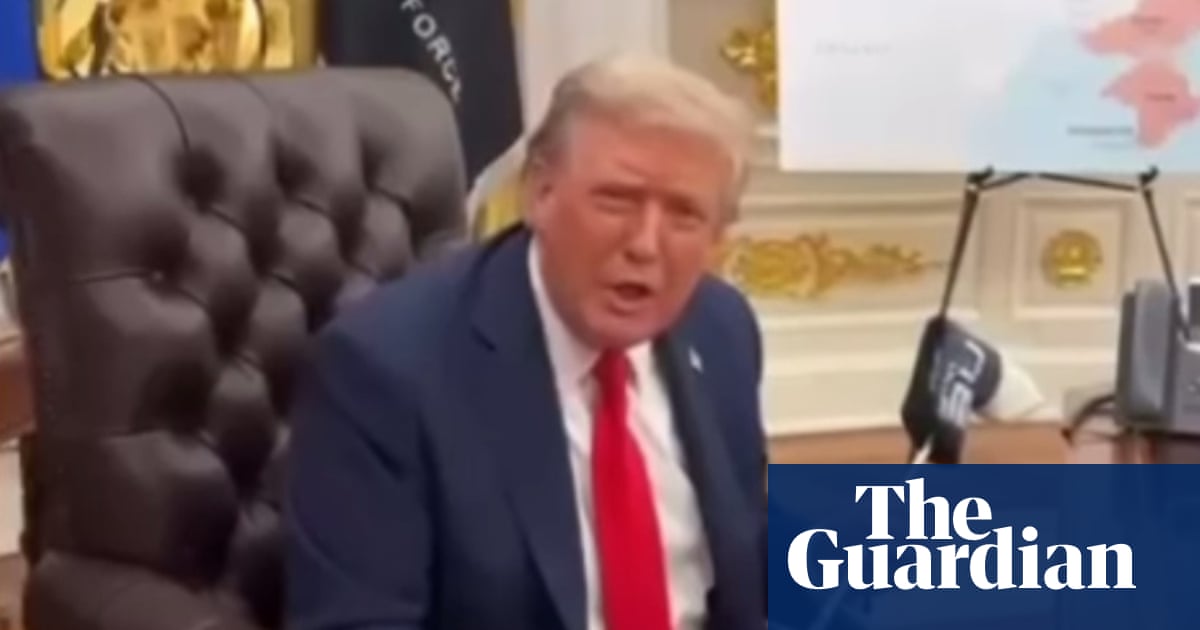 Zelenskyy gave Ukraine war veteran’s golf club as gift to Trump | Volodymyr Zelenskyy