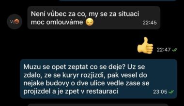 Po ukradení první objednávky mi stejný kurýr vzal i druhou a utekl s ní do Varů