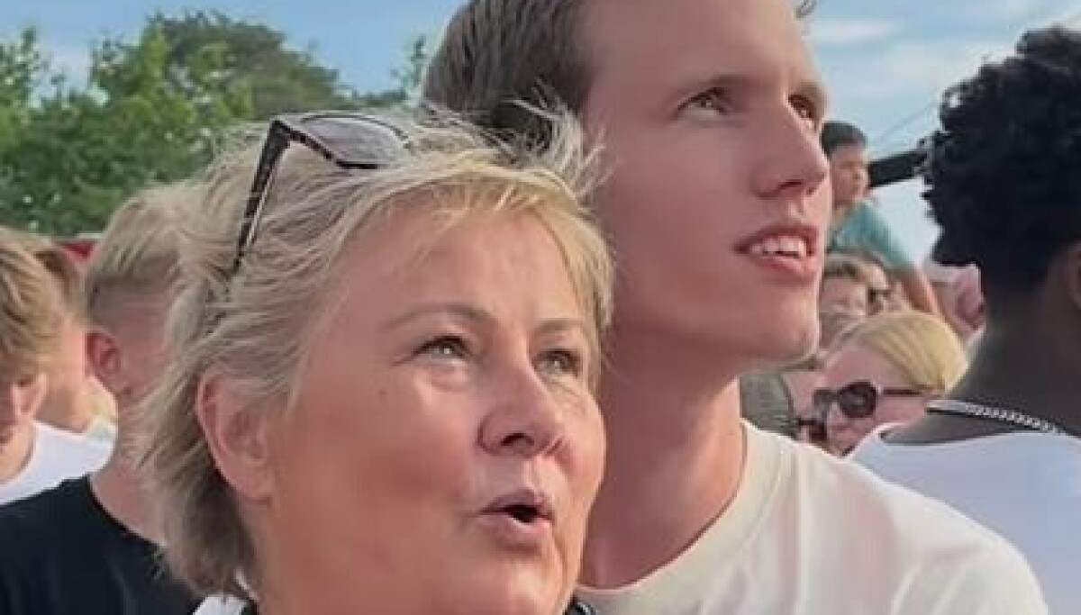 Erna Solberg overrasker – Se etterligningen av videoen som tar av på sosiale medier