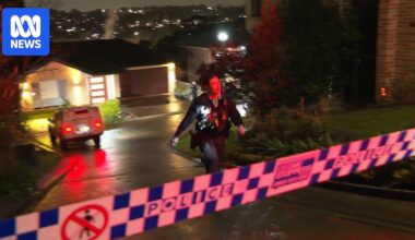 Man dead after another Sydney shooting, Homicide Squad sets up crime scene