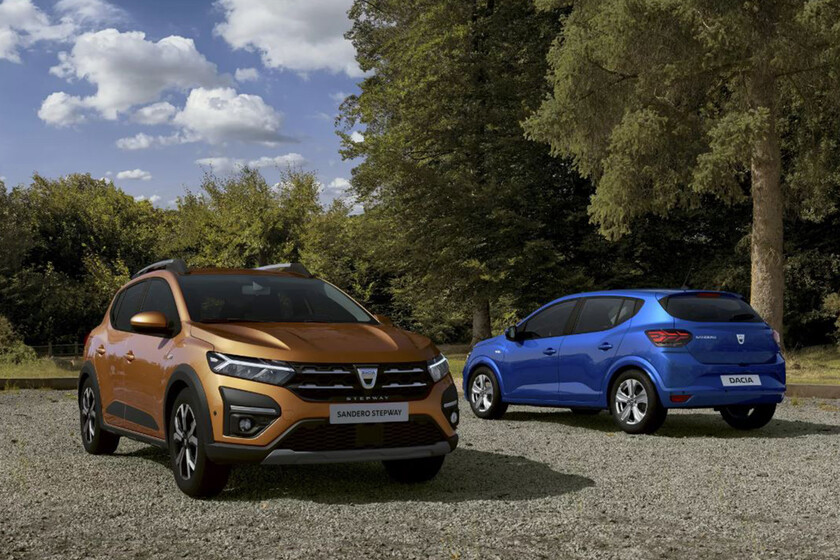 el Dacia Sandero sigue imbatible y Toyota manda en marcas