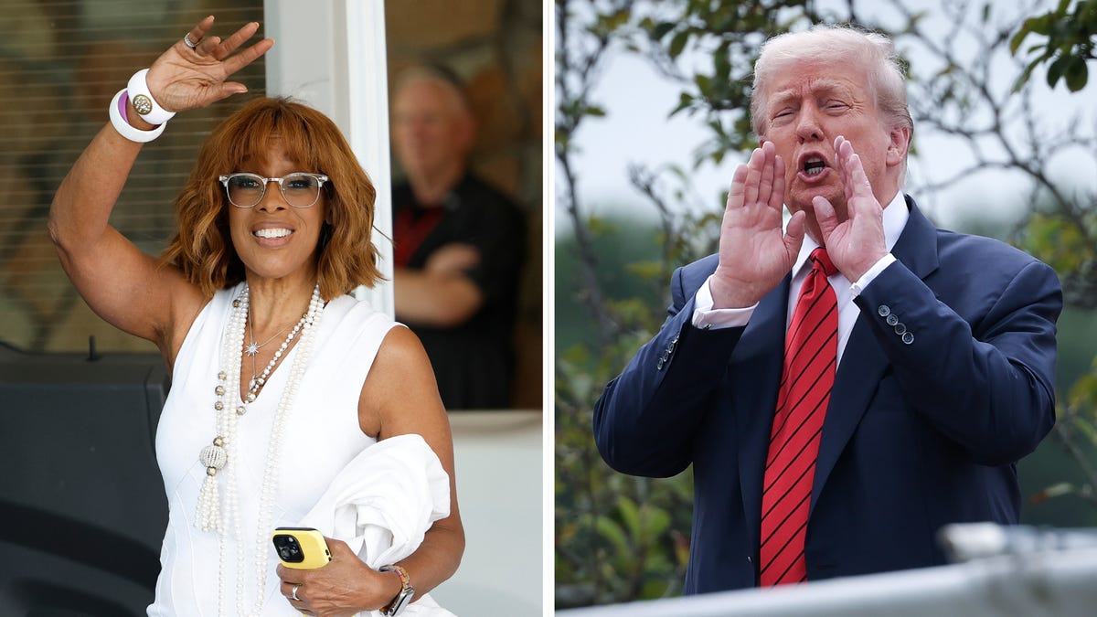 Trump says Gayle King has 'no talent' following Paramount merger