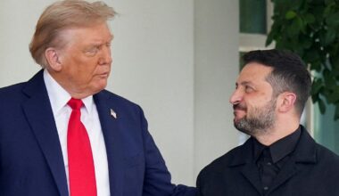 Trump and Zelenskyy exchange warm words