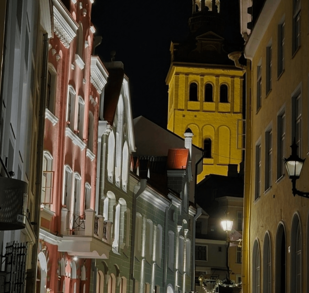 Evening Tallinn, Estonia