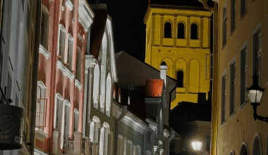 Evening Tallinn, Estonia