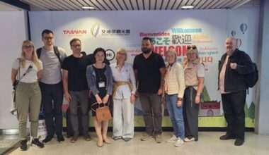 Latvian lawmakers arrive in Taiwan for UAV AI center visit