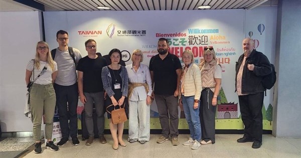 Latvian lawmakers arrive in Taiwan for UAV AI center visit