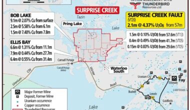 Mustang Energy Corp. Completes Sampling Program at Surprise Creek Project, Saskatchewan and Provides Update on the Acquisition of the Ford Lake Project
