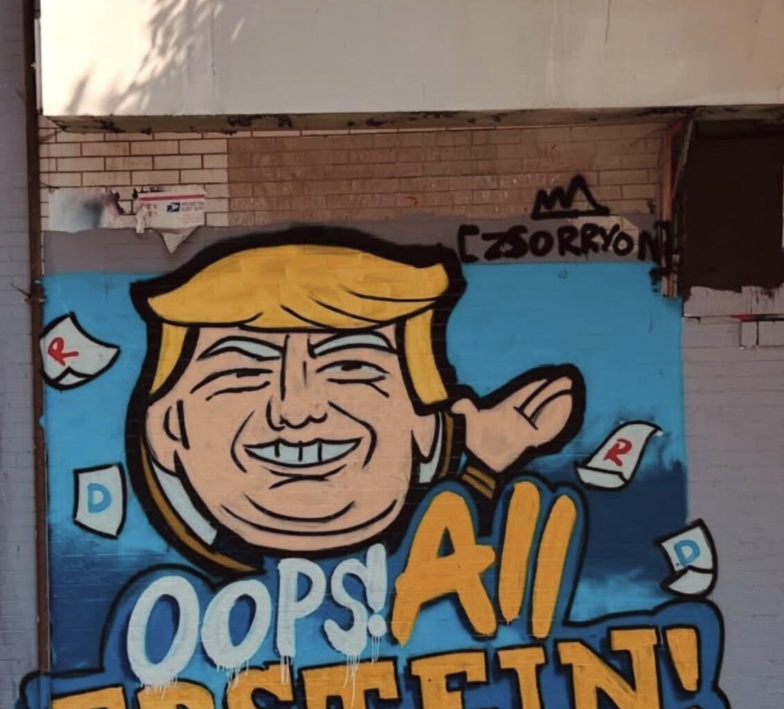 Graffiti in downtown Los Angeles
