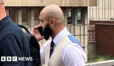 Police officer Raza Mahmood harassed woman as she walked with her child
