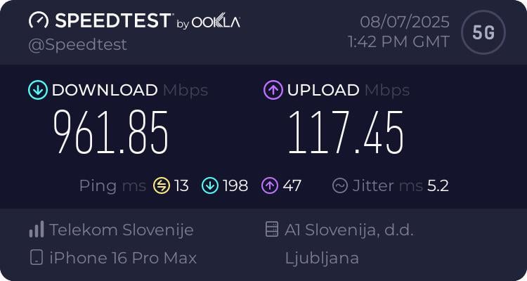 Hitrost 5g
