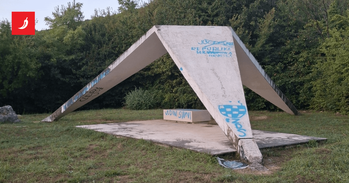 Kod Sinja devastiran spomenik partizanima koje su streljale ustaše